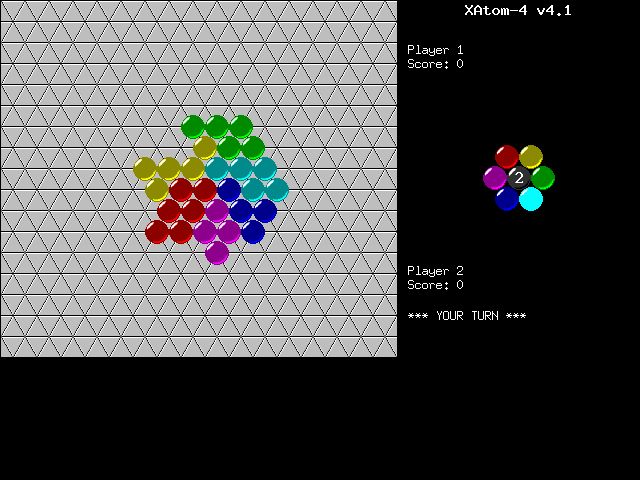 atom4 — Игра Оригинальная двухцветная игра-головоломка
