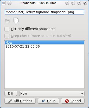 backintime-kde — Интерфейс KDE для backintime (переходный пакет)