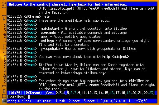 bitlbee — IRC для другого шлюза чат-сетей (версия по умолчанию)