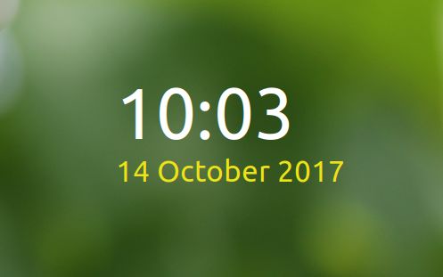 budgie-showtime-applet — Апплет, отображающий дату и время на рабочем столе Budgie