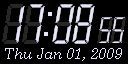 dclock — Цифровые часы для X Window System с гибким дисплеем