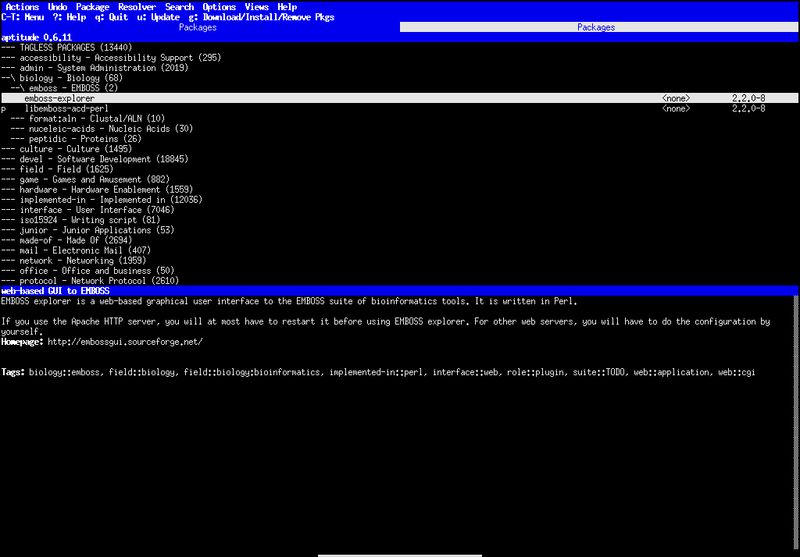 debtags — Инструменты поддержки тегов пакетов Debian