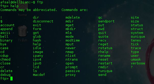 ftp — классический клиент передачи файлов