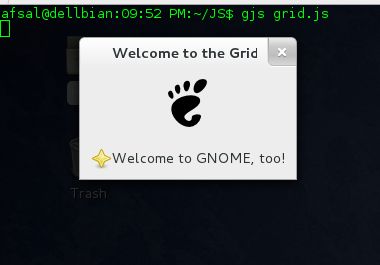 gjs — Привязки javascript на основе Mozilla для платформы GNOME