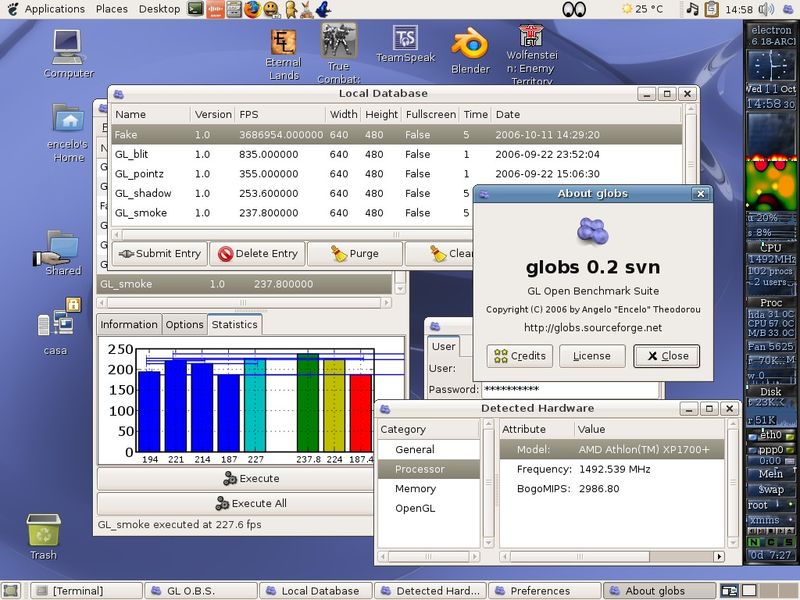 globs — GL Open Benchmark Suite