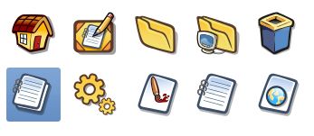 gnome-icon-theme-gartoon-redux — Мультяшная стильная тема SVG, основанная на мультфильме