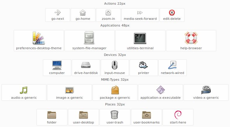 gnome-icon-theme-gartoon — Тема значков Gartoon для GTK+ 2.x