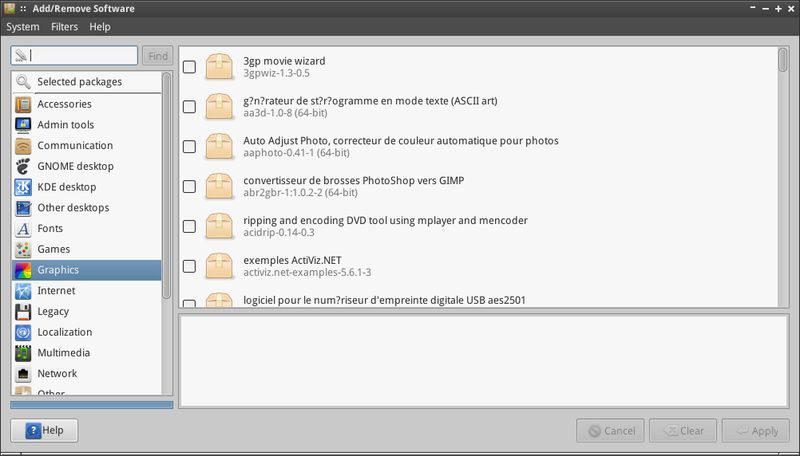 gnome-packagekit — Графический менеджер нейтрального пакета для GNOME