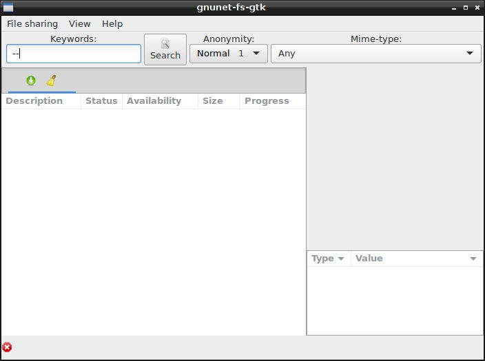 gnunet-gtk — Структура GNU для безопасной одноранговой сети (клиент GTK+)