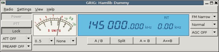 grig — графический пользовательский интерфейс с библиотеками управления Ham Radio Control