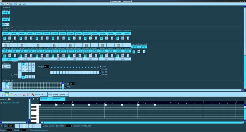 gsequencer — Расширенный движок обработки звука Gtk + Sequencer