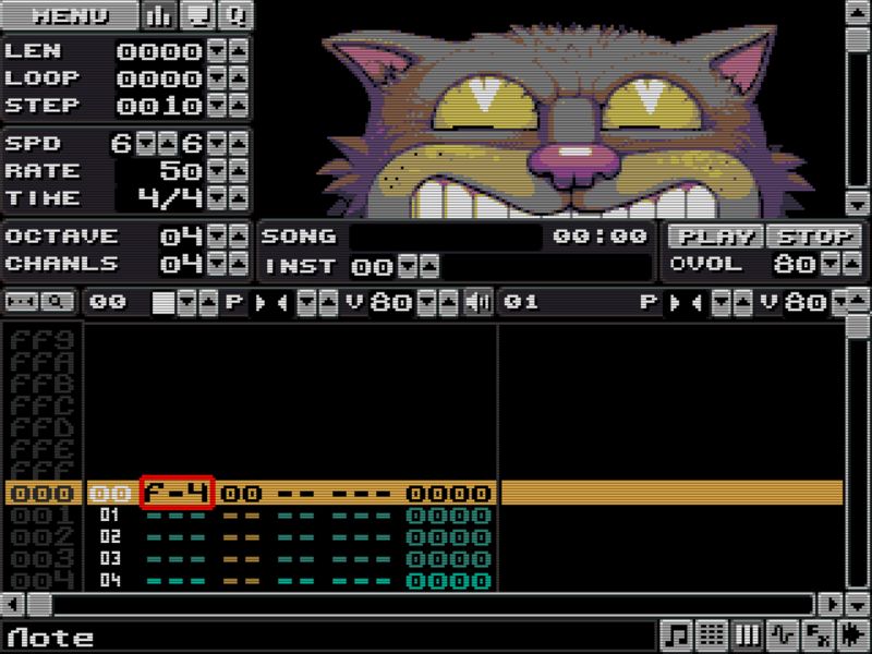 klystrack — Chiptune tracker