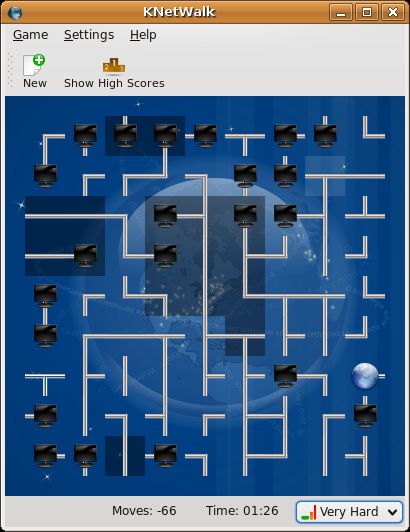 knetwalk — игра-головоломка