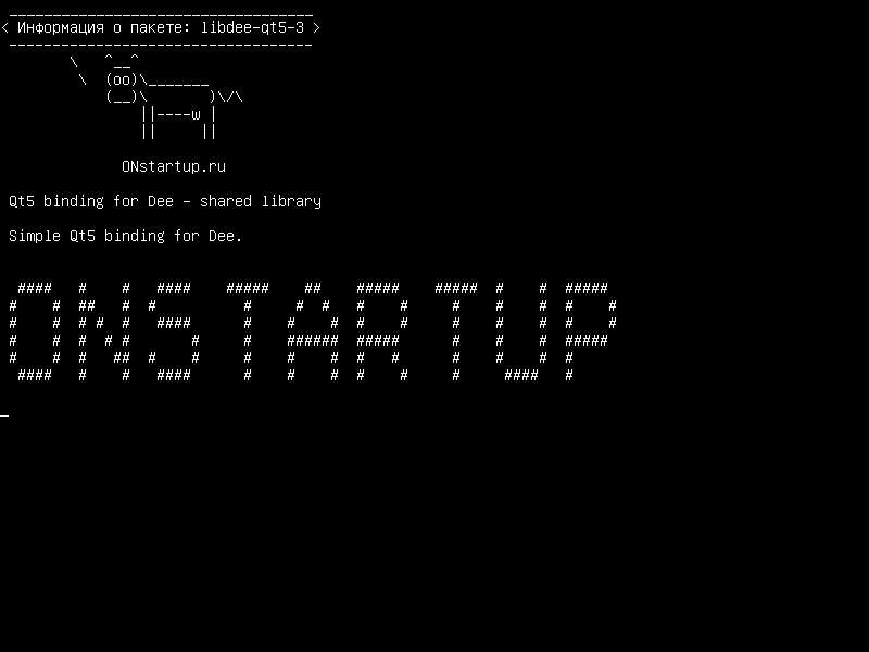 libdee-qt5-3 — Связывание Qt5 для Dee - общей библиотеки
