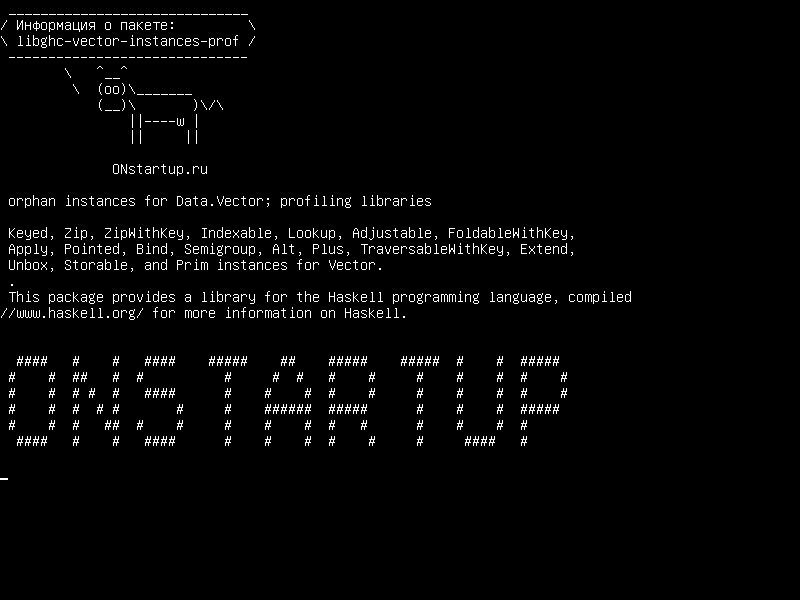 libghc-vector-instances-prof — сиротские экземпляры для Data.Vector; профилирующие библиотеки