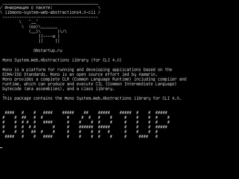 libmono-system-web-abstractions4.0-cil — Библиотека Mono System.Web.Abstractions (для CLI 4.0)