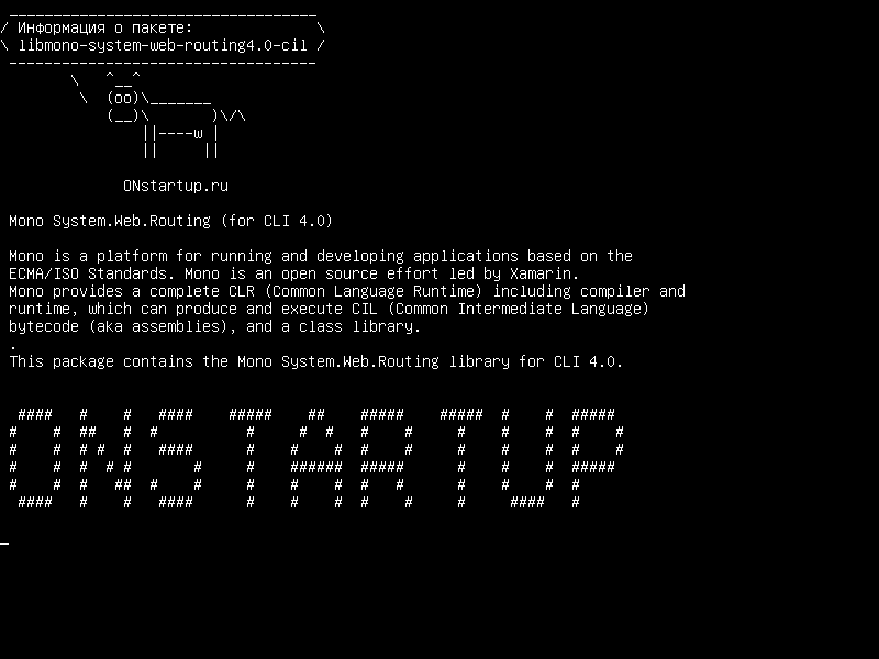 libmono-system-web-routing4.0-cil — Mono System.Web.Routing (для CLI 4.0)
