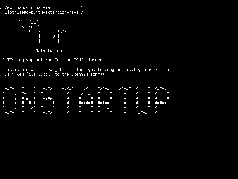 libtrilead-putty-extension-java — Поддержка ключевой поддержки PuTTY для библиотеки Trilead SSH2