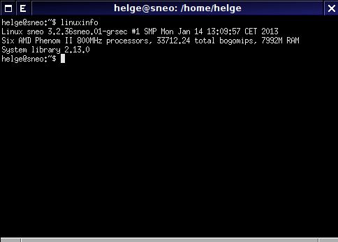 linuxinfo — Отображает расширенную системную информацию