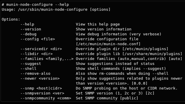 munin-node — инфраструктура графического отображения в масштабе всей сети (узел)