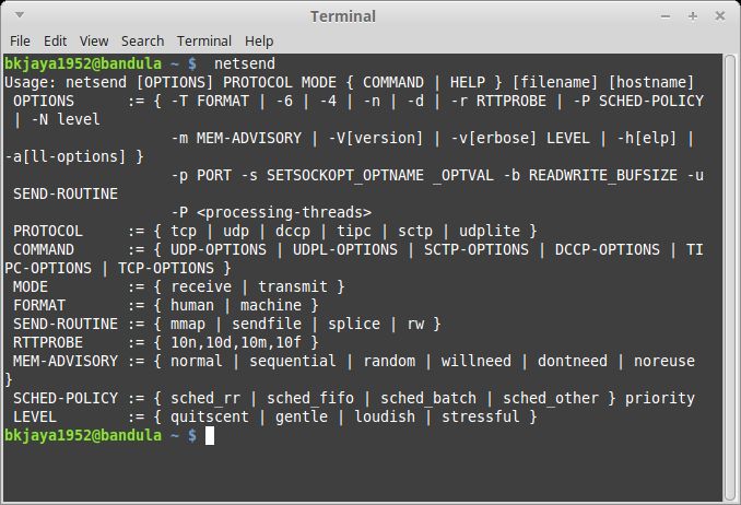 netsend — ускоренная программа передачи файлов и сетевой диагностики