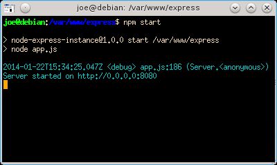node-express — структура веб-приложения для узла