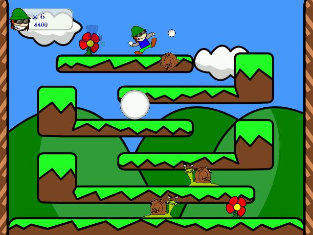 pixbros — 2D-игра, вдохновленная Bubble Bobble, Snow Bros и Tumble Pop
