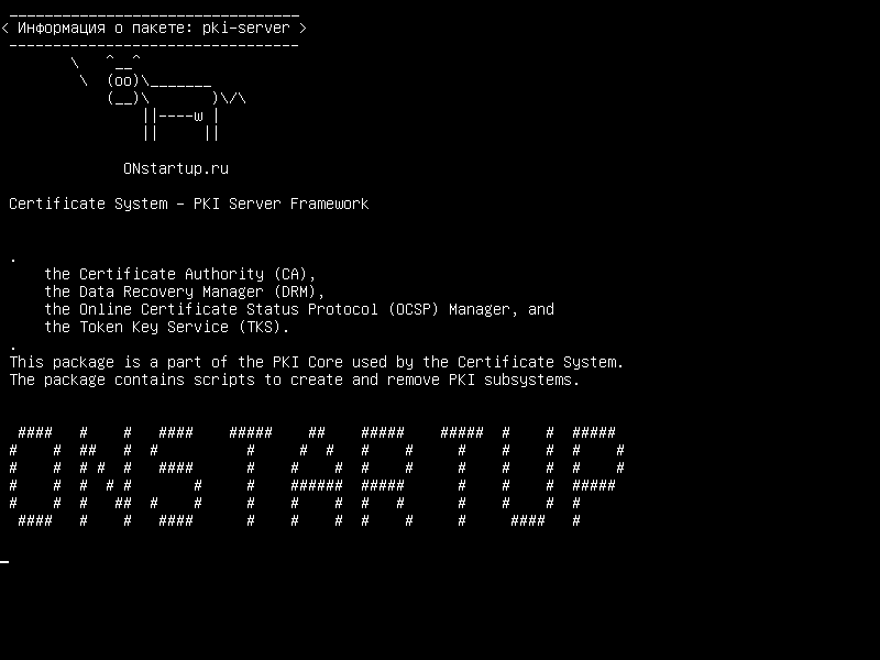 pki-server — Система сертификатов - PKI Server Framework