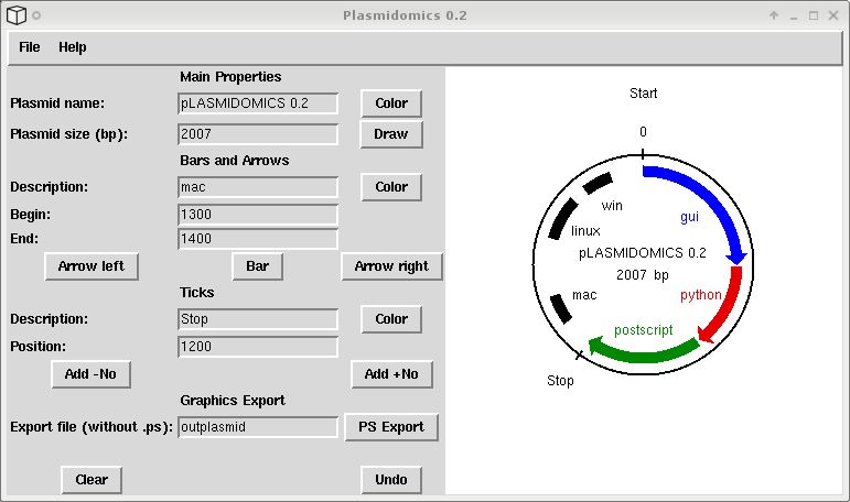 plasmidomics — рисовать плазмиды и векторные карты с экспортом графики PostScript