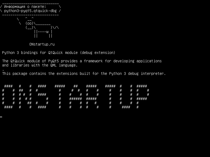 python3-pyqt5.qtquick-dbg — Связи Python 3 для модуля QtQuick (расширение отладки)