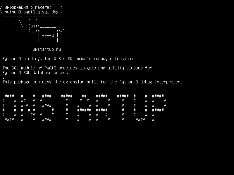 python3-pyqt5.qtsql-dbg — Связи Python 3 для SQL-модуля Qt5 (расширение отладки)