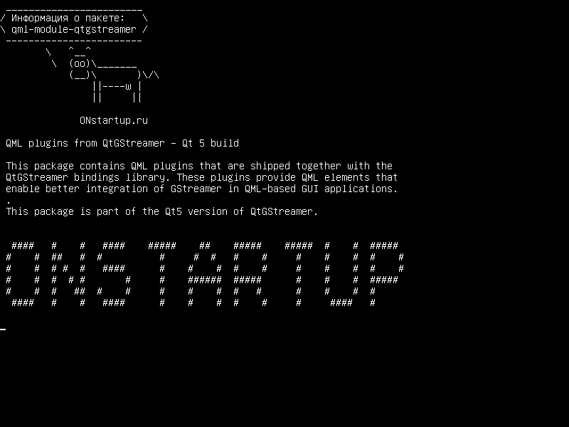 qml-module-qtgstreamer — Плагины QML от QtGStreamer - Qt 5 build