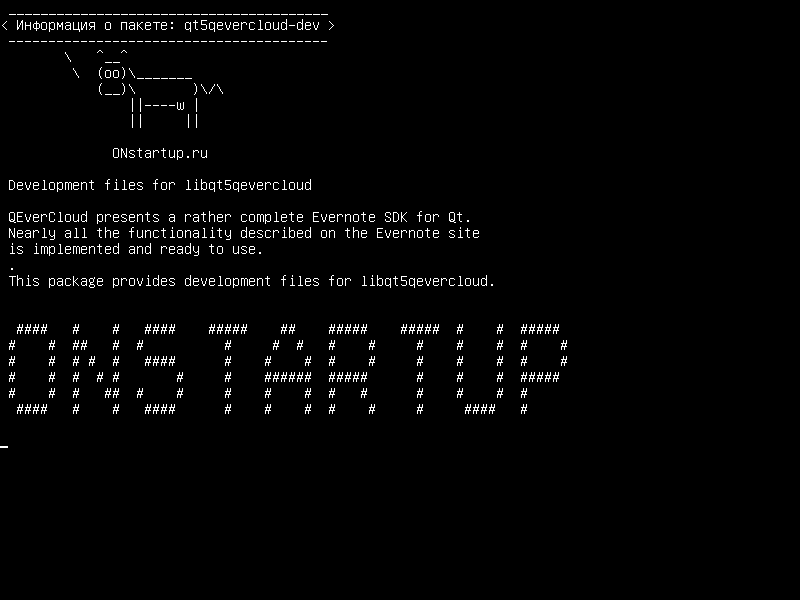 qt5qevercloud-dev — Файлы разработки для libqt5qevercloud
