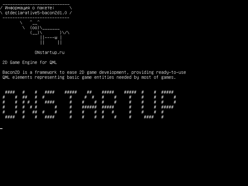 qtdeclarative5-bacon2d1.0 — 2D-игровой движок для QML