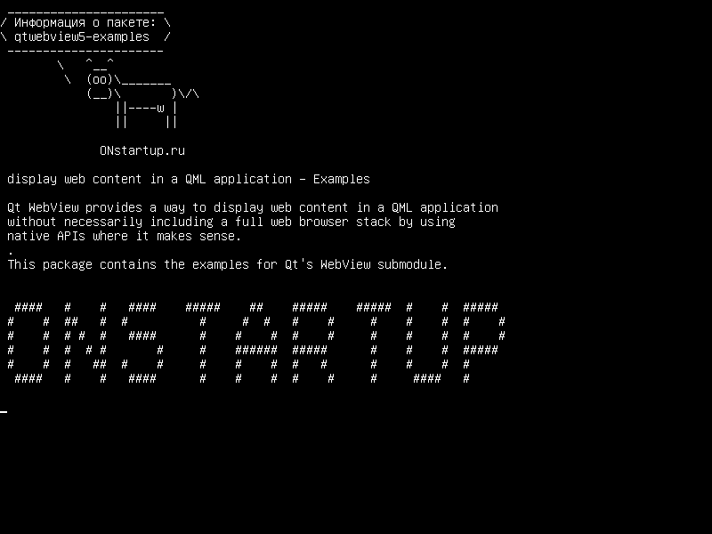 qtwebview5-examples — отображение веб-контента в приложении QML - Примеры