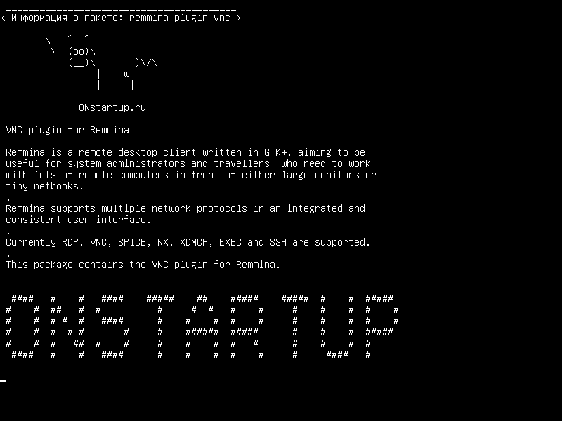 remmina-plugin-vnc — Плагин VNC для Remmina