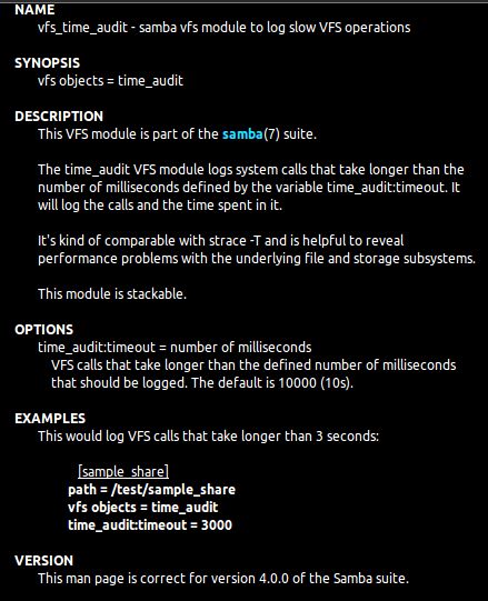 samba-vfs-modules — Плагины виртуальной файловой системы Samba