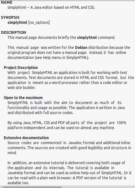 simplyhtml — Java-текстовый процессор на основе HTML и CSS