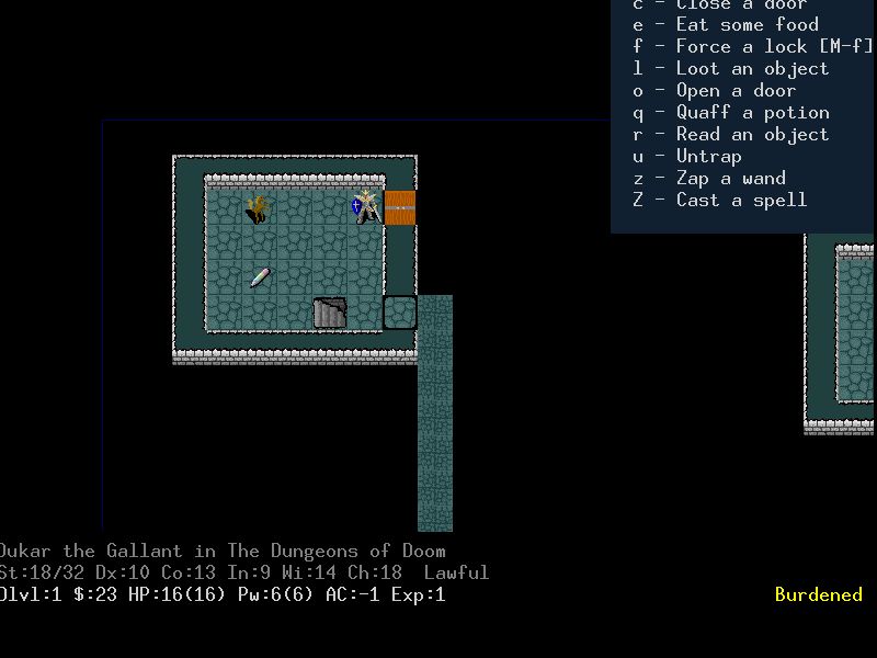 slashem-sdl — вариант Nethack (порт окна SDL)