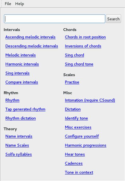 solfege — Программное обеспечение для обучения уха