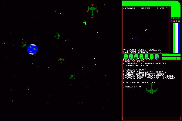 starvoyager — 2D-аркадная игра, тематика вокруг «Звездного пути» - двоичная