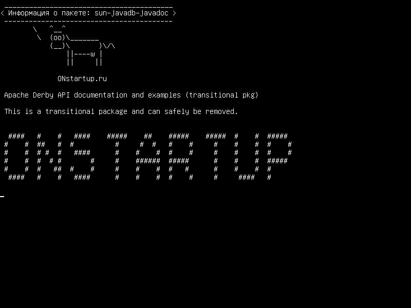 sun-javadb-javadoc — Документация и примеры API Apache Derby (переходный pkg)