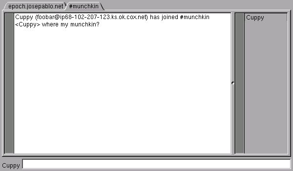 talksoup.app — IRC-клиент для GNUstep