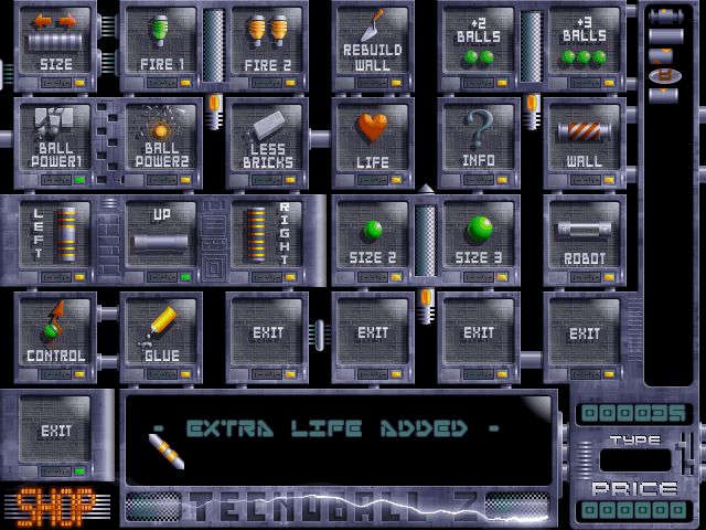 tecnoballz — сломанная блок-игра, перенесенная с платформы Amiga
