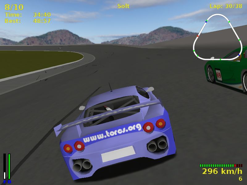 torcs — Симулятор 3D-гоночных автомобилей с использованием OpenGL
