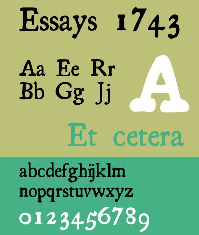 ttf-essays1743 — Эссе 1743 TrueType font