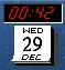 wmclock — прикрепляемый апплет часов для Window Maker