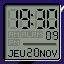 wmclockmon — Отображает часы в режиме 12/24h с режимом тревоги
