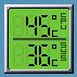 wmtemp — Апплет для док-станции WM, отображающий значения температуры lm_sensors