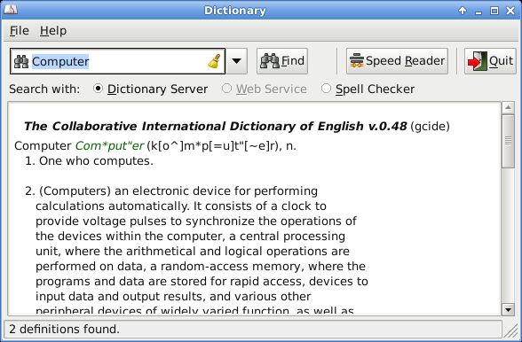 xfce4-dict — Плагин словаря для панели Xfce4